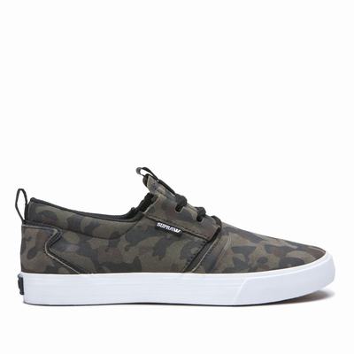 Férfi Supra FLOW Deszkás Cipő HU019325 Camo